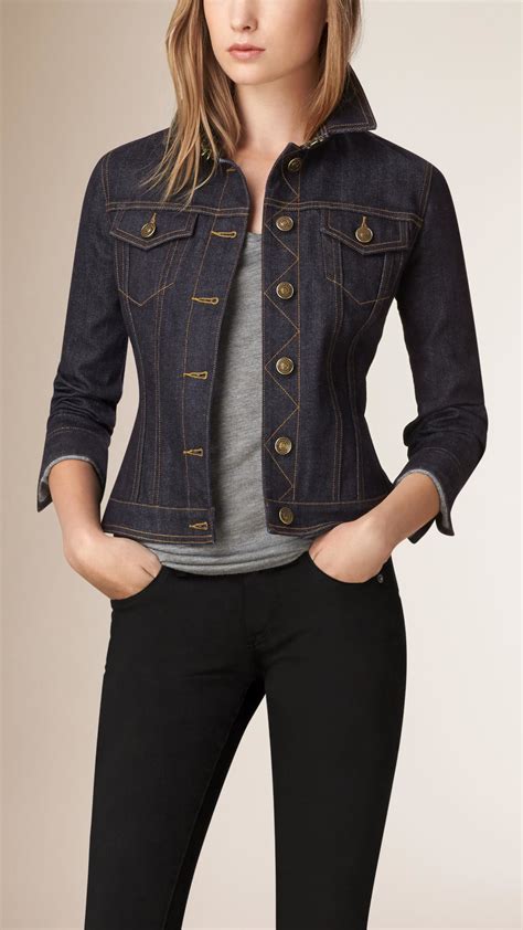 burberry denim jackets